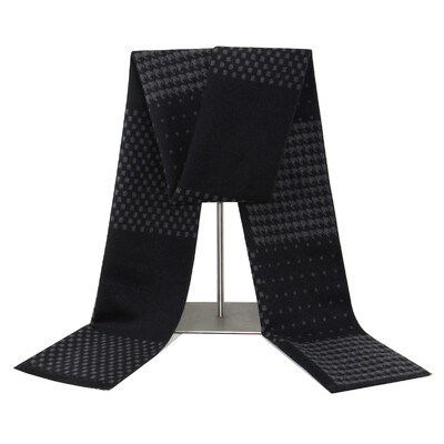 Μονόχρωμο κασμίρ κασκόλ για άντρες Χειμερινή πασμίνα Ζεστό μαντήλι Navy Μαύρο γκρι Ανδρικά επαγγελματικά κασκόλ Αντρικά σάλια Bufandas