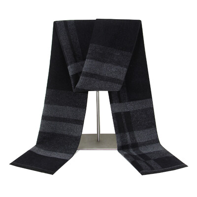 Μονόχρωμο κασμίρ κασκόλ για άντρες Χειμερινή πασμίνα Ζεστό μαντήλι Navy Μαύρο γκρι Ανδρικά επαγγελματικά κασκόλ Αντρικά σάλια Bufandas