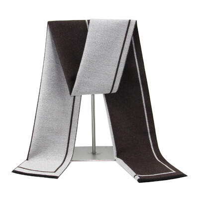 Μονόχρωμο κασμίρ κασκόλ για άντρες Χειμερινή πασμίνα Ζεστό μαντήλι Navy Μαύρο γκρι Ανδρικά επαγγελματικά κασκόλ Αντρικά σάλια Bufandas