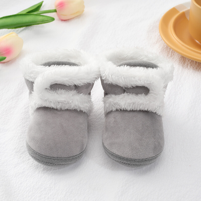 2021 pantofi noi de toamnă și iarnă pentru bebeluși 0-1 ani pantofi fără toamnă plus pantofi din bumbac îngroșat catifelat 3-5-9-12 luni pantofi pentru bebeluși