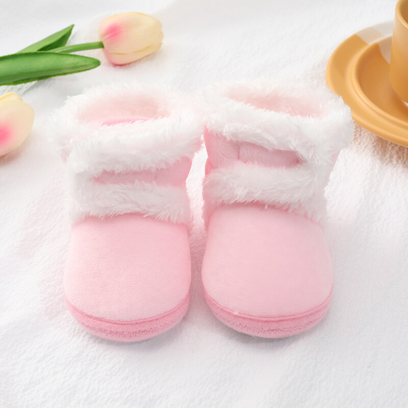 2021 pantofi noi de toamnă și iarnă pentru bebeluși 0-1 ani pantofi fără toamnă plus pantofi din bumbac îngroșat catifelat 3-5-9-12 luni pantofi pentru bebeluși