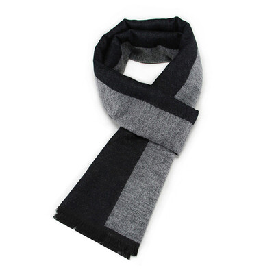 Eșarfă pentru bărbați, toamnă iarnă, eșarfă moale în carouri, eșarfă de cașmir pentru bărbați, eșarfe casual de marcă de înaltă calitate pentru afaceri