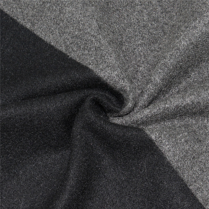 Eșarfă în carouri de lână de iarnă pentru bărbați, cașmir, lână de lux, îngroșa, șaluri și împachetări calde solide pentru bărbați, eșarfe de lână.