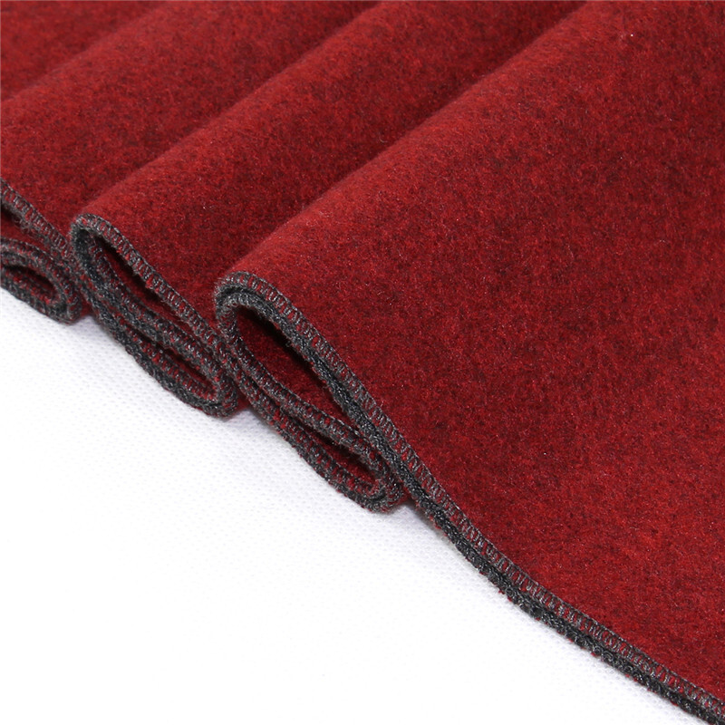 Eșarfă în carouri de lână de iarnă pentru bărbați, cașmir, lână de lux, îngroșa, șaluri și împachetări calde solide pentru bărbați, eșarfe de lână.