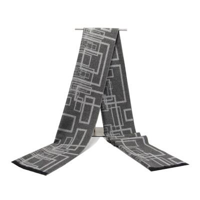 Eșarfă cu ciucuri bussiess de iarnă bărbați marca de lux carouri eșarfe cașmir artificial șal pashmina foulard echarpe hiver homme N7