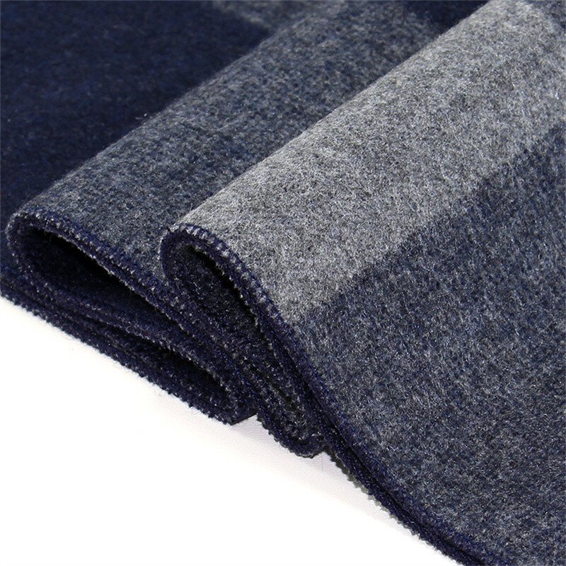 Eșarfe pentru bărbați în carouri de modă nouă, toamnă, iarnă, pashmina, groasă, caldă, cașmir, eșarfe de afaceri lungi pentru bărbați Shaw clasic