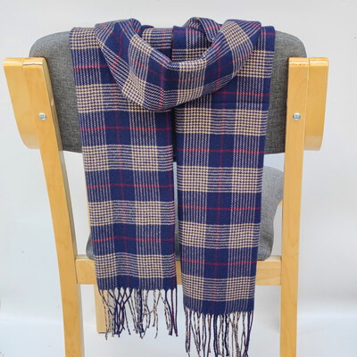 Dámske teplé klasické mriežkované šatky, módne, ležérne, populárne, kašmírové, párové, kockované, zimné, pánske, biznis, unisex, tlmič výfuku, hidžáb