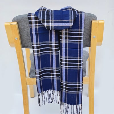 Dámske teplé klasické mriežkované šatky, módne, ležérne, populárne, kašmírové, párové, kockované, zimné, pánske, biznis, unisex, tlmič výfuku, hidžáb