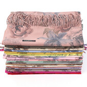 2024-es luxusmárka kasmír női sál nyomott téli meleg kendő és betakarok pashmina bandana hosszú vastag takaró női foulard