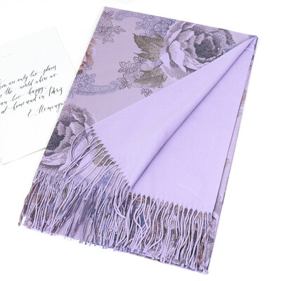 2024-es luxusmárka kasmír női sál nyomott téli meleg kendő és betakarok pashmina bandana hosszú vastag takaró női foulard