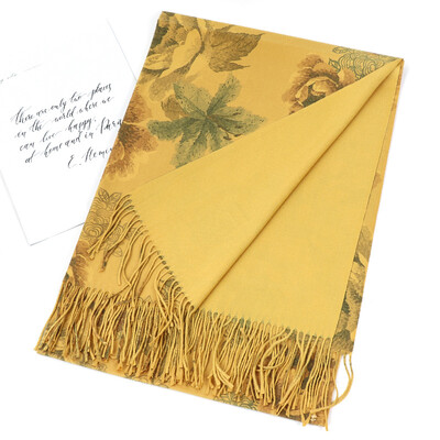 2024-es luxusmárka kasmír női sál nyomott téli meleg kendő és betakarok pashmina bandana hosszú vastag takaró női foulard