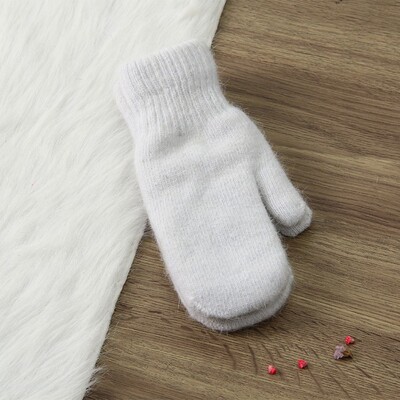 1 Poros žieminės šiltos kumštinės pirštinės moterims, megztos pirštinės Šiltos vilnos, minkštos šalto oro priedai Dovanos moterims moterims