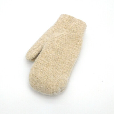 1 Poros žieminės šiltos kumštinės pirštinės moterims, megztos pirštinės Šiltos vilnos, minkštos šalto oro priedai Dovanos moterims moterims