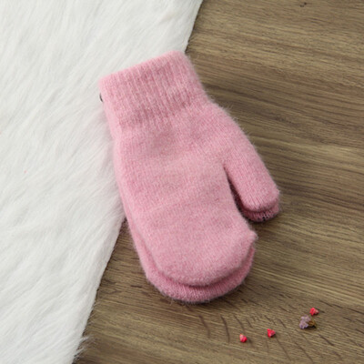 1 Poros žieminės šiltos kumštinės pirštinės moterims, megztos pirštinės Šiltos vilnos, minkštos šalto oro priedai Dovanos moterims moterims
