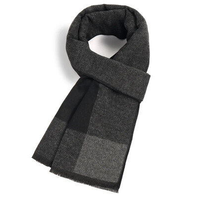 Divat Üzleti Klasszikus Férfi Sál Téli Ősz Egyszerű Puha Thermal Mufller Női utánzat Kasmír Sokoldalú kockás kendő