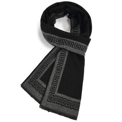 Divat Üzleti Klasszikus Férfi Sál Téli Ősz Egyszerű Puha Thermal Mufller Női utánzat Kasmír Sokoldalú kockás kendő