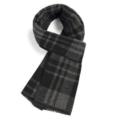 Divat Üzleti Klasszikus Férfi Sál Téli Ősz Egyszerű Puha Thermal Mufller Női utánzat Kasmír Sokoldalú kockás kendő