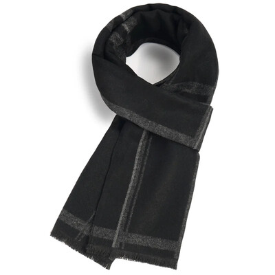 Divat Üzleti Klasszikus Férfi Sál Téli Ősz Egyszerű Puha Thermal Mufller Női utánzat Kasmír Sokoldalú kockás kendő