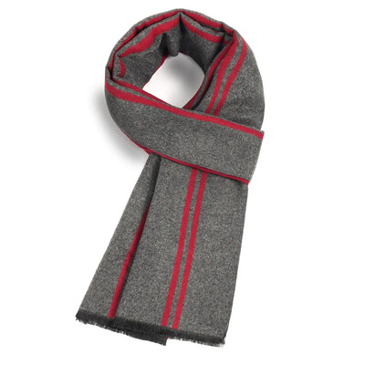 Divat Üzleti Klasszikus Férfi Sál Téli Ősz Egyszerű Puha Thermal Mufller Női utánzat Kasmír Sokoldalú kockás kendő