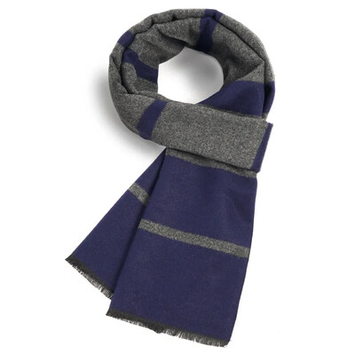 Divat Üzleti Klasszikus Férfi Sál Téli Ősz Egyszerű Puha Thermal Mufller Női utánzat Kasmír Sokoldalú kockás kendő