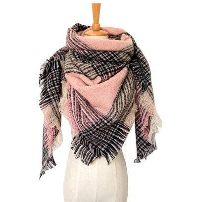 Dizains Zīmols Sieviešu Šalle Mode Plaids Ziemas Kašmira Šalles Lady Pashmina Šalle Aptin kakls Silta Bandana Foulard