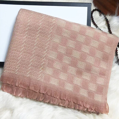 Noua eșarfă din imitație de cașmir de toamnă și iarnă, eșarfă în carouri jacquard, coreeană, versatilă, îngroșată, caldă, șal pentru femei