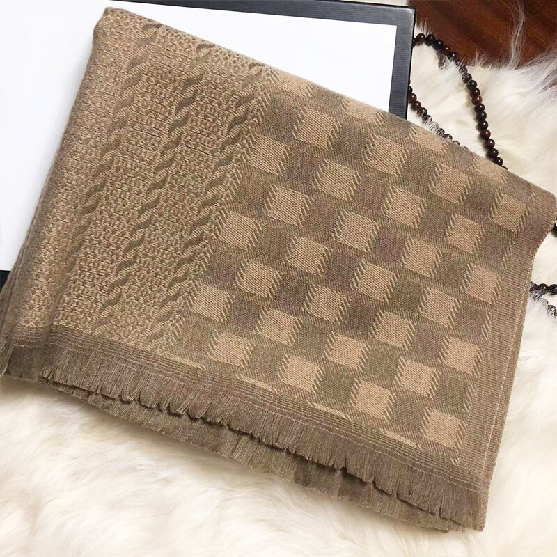 Noua eșarfă din imitație de cașmir de toamnă și iarnă, eșarfă în carouri jacquard, coreeană, versatilă, îngroșată, caldă, șal pentru femei