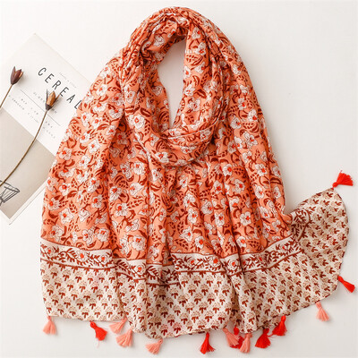 Naujos mados Paisley abstrakčios gėlėtos kutinės viskozės skara skara Lady aukštos kokybės įvyniojimas plonas pashmina pavogė musulmonišką hidžabą 180*90cm