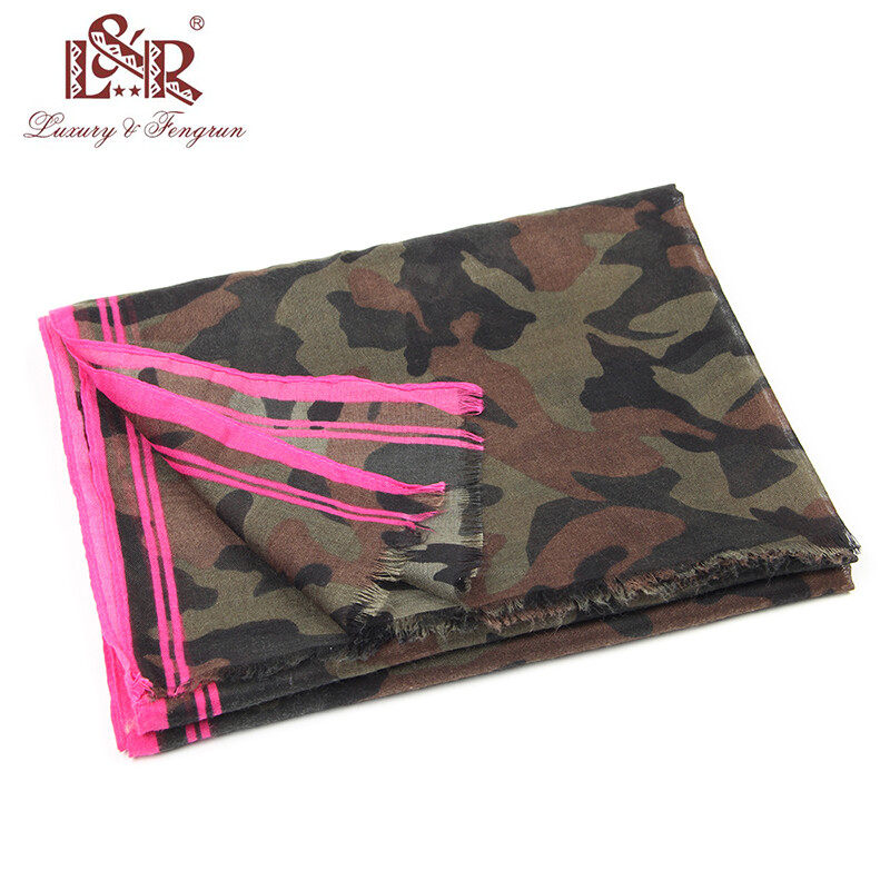 2023 eșarfă de camuflaj verde armată pentru femei Poncho crenguță din mătase artificială hijab tippet eșarfă Foulard pentru femeie leopard șal și împachetări calde