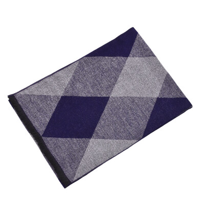 Téli meleg kockás sálak Gyémánt alakú kasmír sál Férfi Márka Pashmina Kendő