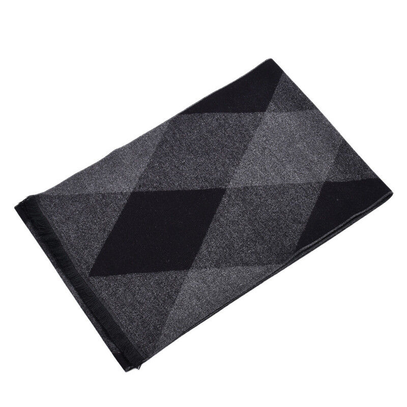 Téli meleg kockás sálak Gyémánt alakú kasmír sál Férfi Márka Pashmina Kendő