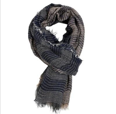 Új dizájn pamut vászon férfi sálak őszi és téli kiegészítők férfiaknak meleg hosszú divat márka férfi sál Bufanda