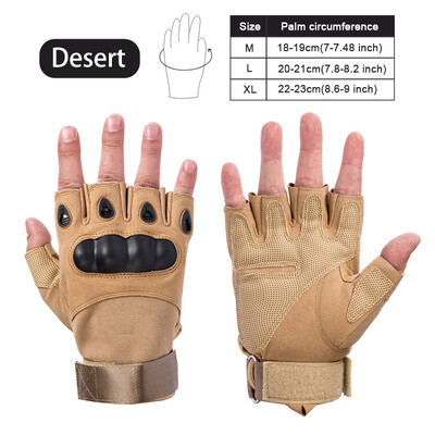 Half Finger Tactical Gloves Υπαίθρια Ανδρικά Στρατιωτικά Γάντια Πεζοπορίας Μοτοσικλέτα Ποδηλασία Αθλητικά Γάντια Σκοποβολής Κυνηγετικά Γάντια