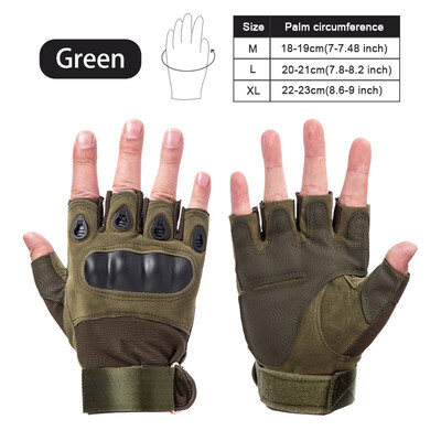 Half Finger Tactical Gloves Υπαίθρια Ανδρικά Στρατιωτικά Γάντια Πεζοπορίας Μοτοσικλέτα Ποδηλασία Αθλητικά Γάντια Σκοποβολής Κυνηγετικά Γάντια