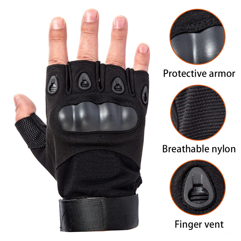 Half Finger Tactical Gloves Υπαίθρια Ανδρικά Στρατιωτικά Γάντια Πεζοπορίας Μοτοσικλέτα Ποδηλασία Αθλητικά Γάντια Σκοποβολής Κυνηγετικά Γάντια