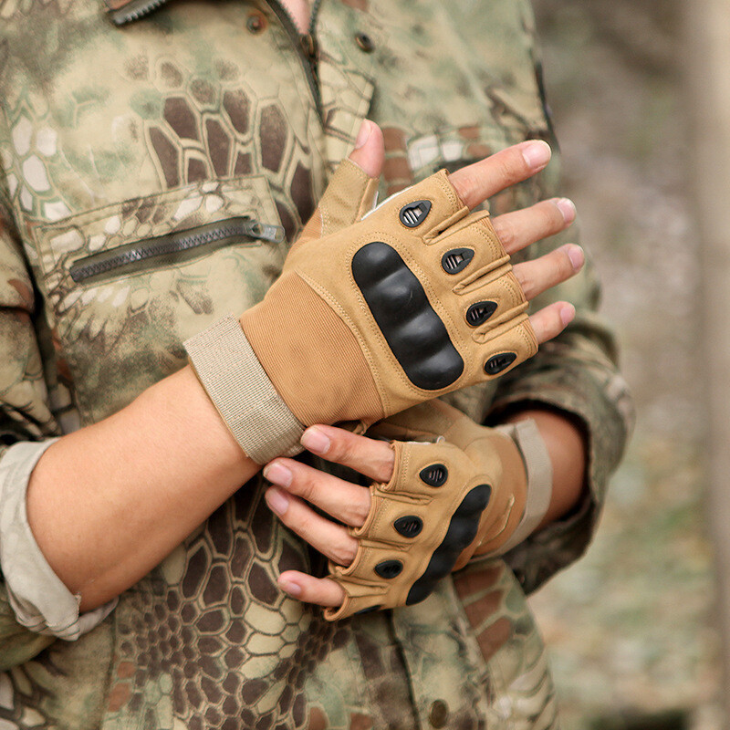 Half Finger Tactical Gloves Υπαίθρια Ανδρικά Στρατιωτικά Γάντια Πεζοπορίας Μοτοσικλέτα Ποδηλασία Αθλητικά Γάντια Σκοποβολής Κυνηγετικά Γάντια