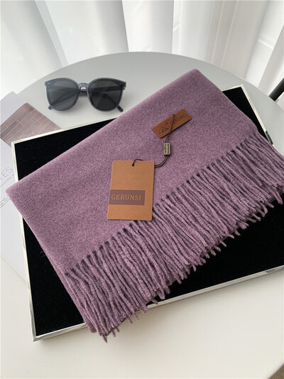 VISROVER novih 20 boja, ženski zimski šal, modni ženski šalovi od kašmira, zimski omoti jednobojni zimski hidžab, poklon