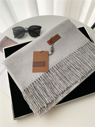 VISROVER novih 20 boja, ženski zimski šal, modni ženski šalovi od kašmira, zimski omoti jednobojni zimski hidžab, poklon