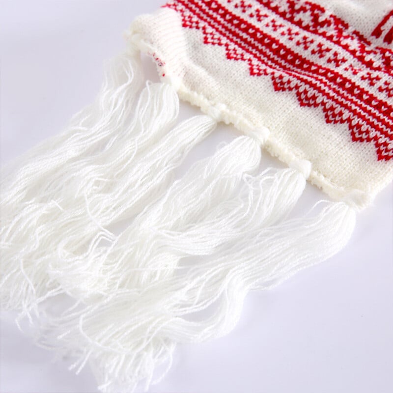 Vianočné šatky s tematikou jesene a zimy, ochranná šatka proti chladu, Miss Cold-proof