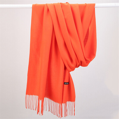 Vienspalvė mada, 2021 m., dizaineris Moteriškas šalikas Žieminis Hijabs Kutai Ilgi Moteriški Šaliai Kašmyro kaip Pashmina Hijabs Šalikai Apvyniojimai