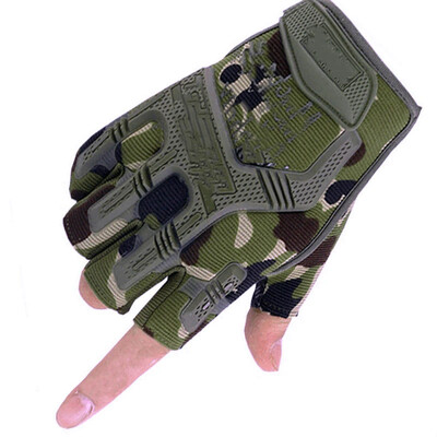 Taktikai kesztyűk félujjas paintball Airsoft Shot Combat csúszásgátló férfi kerékpáros teljes ujjas kesztyű védőfelszerelés