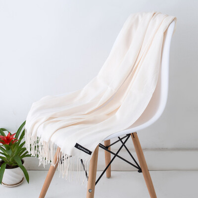 2024-es divat, egyszínű női sál téli hidzsáb Tessale bojt, hosszú női kendő, kasmír, mint pashmina, hidzsáb sál, pakolás