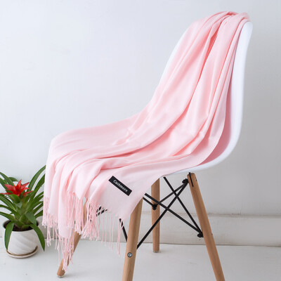 2024-es divat, egyszínű női sál téli hidzsáb Tessale bojt, hosszú női kendő, kasmír, mint pashmina, hidzsáb sál, pakolás