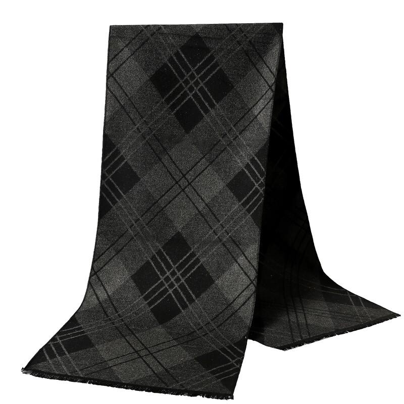 Új nyomtatás 180*30cm nyakkendő Népszerű szélálló homokkendő Őszi és Téli Kasmír sál Divat Kirándulás Férfi Üzleti Sál