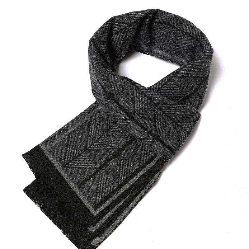 Δημοφιλές αντιανεμικό σάλι άμμου Νέα στάμπα 180*30cm Κασκόλ λαιμού Φουλάρι από κασμίρ για το φθινόπωρο και το χειμώνα Ανδρικό επαγγελματικό κασκόλ