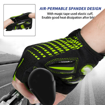 MOREOK Bike Gloves 5mm Liquid Gel Pad Bicycle Gloves Αντικραδασμικά Γάντια Mountain Bike Gloves DH Road Biking Cycling Gloves for Men Women