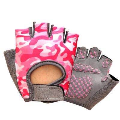 Gyerekkesztyűk Félujjas Szabadtéri Sport Gyerekek Kerékpáros Fiúk Lányok Csúszásgátló Légáteresztő Vékony Tavaszi Nyári Kesztyűk