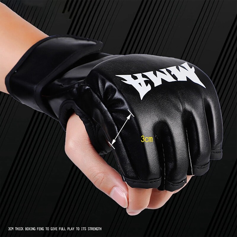 Kick MMA boksačke rukavice za muškarce Žene PU Karate Muay Thai Guantes De Boxeo Free Fight MMA Sanda Training Odrasli Oprema za djecu