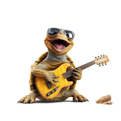 Rajzfilm Vicces zene teknős WC fedél matrica vízálló WC ajtó matrica eltávolítható dekor háztartási matricák M917