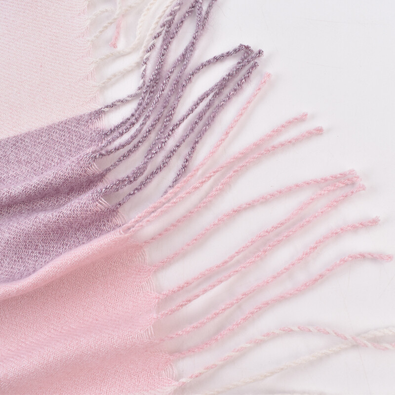 Őszi és téli divat Új stílus utánzat kasmír színben passzoló bojtos sál selyem sál fényvédő és meleg kendő